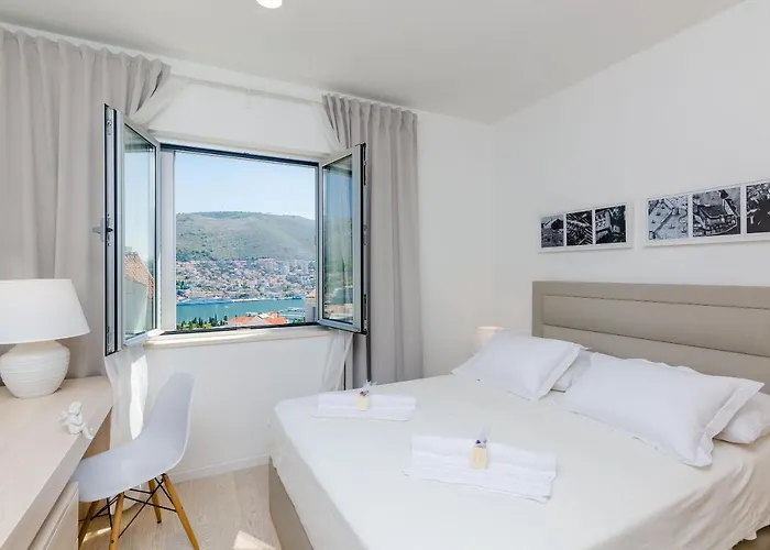 Modern Luxury With Swimming Pool - Bayside View 公寓 杜布罗夫尼克