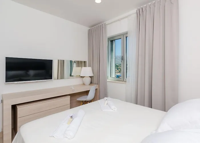 公寓 Modern Luxury With Swimming Pool - Bayside View 杜布罗夫尼克