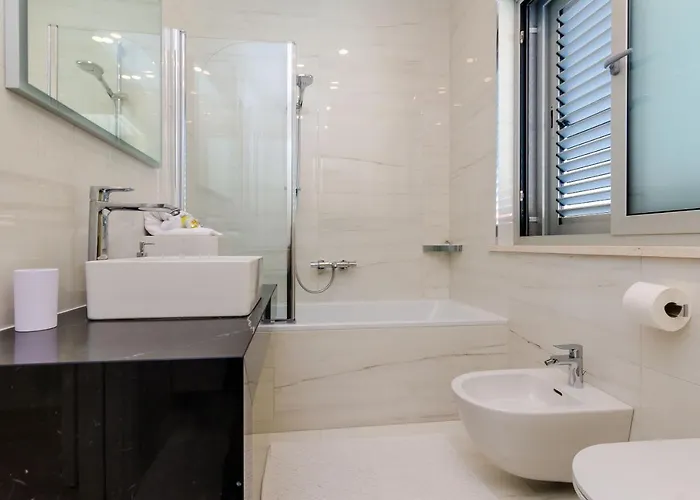 Modern Luxury With Swimming Pool - Bayside View 公寓 杜布罗夫尼克